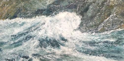 Waves Over Shore I