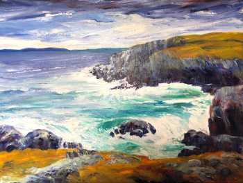 Conception Bay, original oil painting by Brenda McClellan 